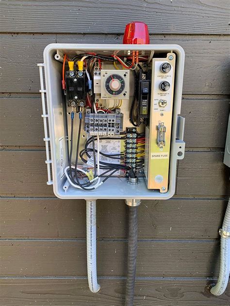 septic tank electrical box|septic tank control panels.